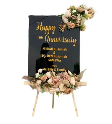 Papan Bunga Akrilik Ketintang